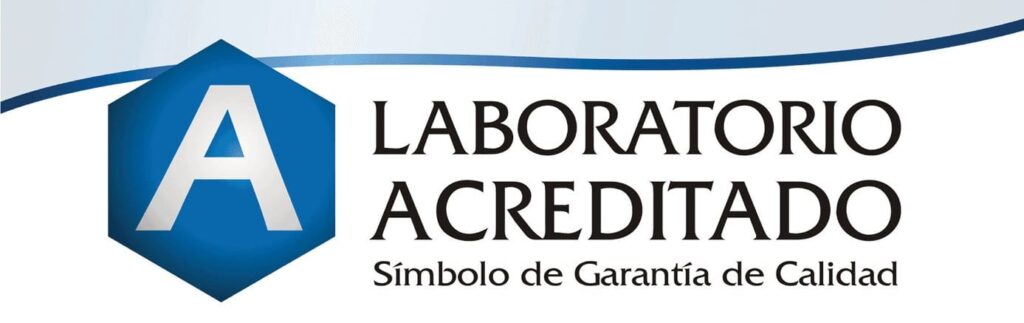 Laboratorio acreditado - Símbolo de garantía de calidad